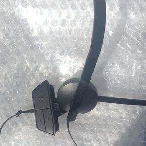 Xbox One Black Wired Mono Gaming Chat Headset NWOT